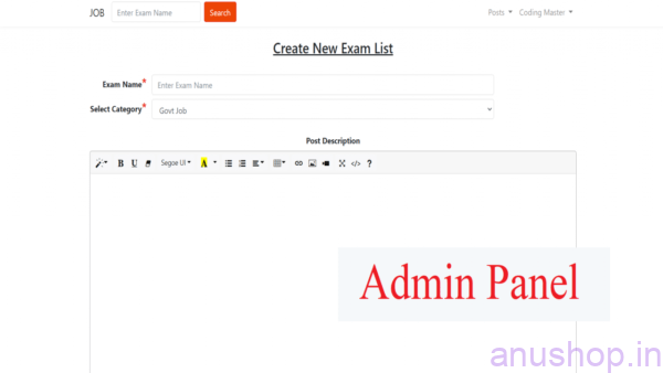 Sarkari Jobs Php Script v2.5 With Admin Panel - Image 2