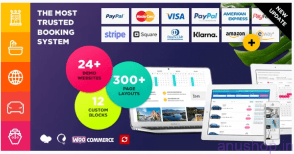 Book Your Travel Online Booking WordPress Theme