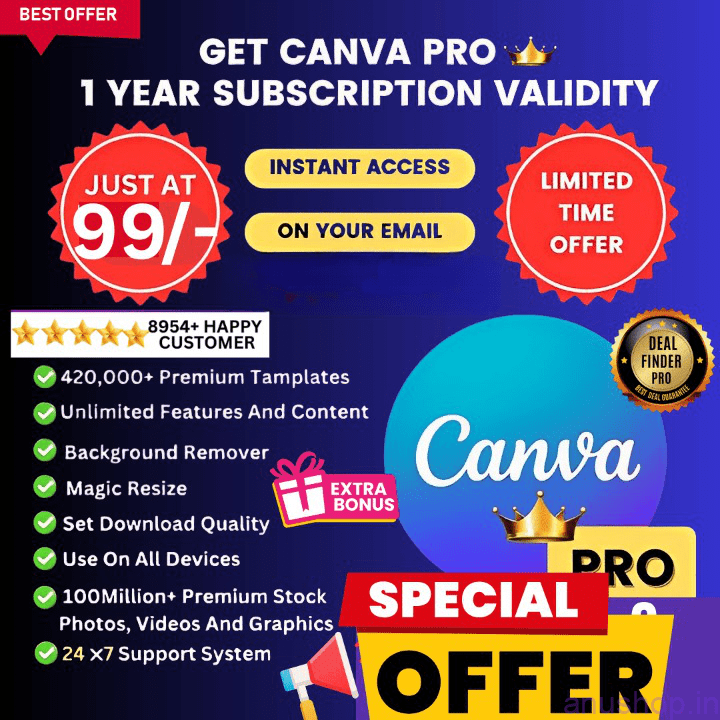 CANVA PRO SUBSCRIPTION - ANUSHOP