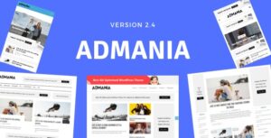 Admania - AD Optimized WordPress Theme For Adsense & Affiliate Enthusiast