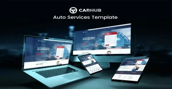 Auto Services Elementor Template Kit Download