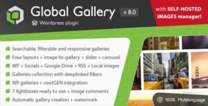 Global Gallery GPL  WordPress Responsive Gallery - anushop