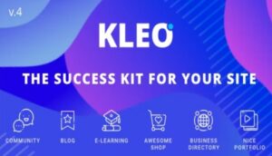 KLEO Pro Community Focused, BuddyPress Theme