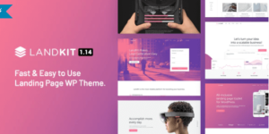 Landkit – WordPress Landing Page Theme 1.14
