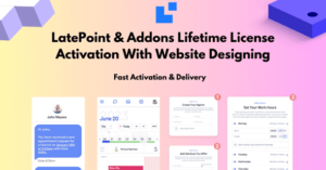 LatePoint and Addons Lifetime Deal | Appointments Scheduling WordPress Plugin | Buy Once Use Forever