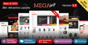 Mega Shop v2.0 – WooCommerce Responsive Theme