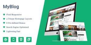 MyBlog WordPress Theme Premium GPL v1.2.10