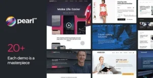 Pearl Theme GPL v3.4.0 – Corporate Business WordPress Theme