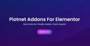 Piotnet Addons For Elementor Pro GPL v7.1.25