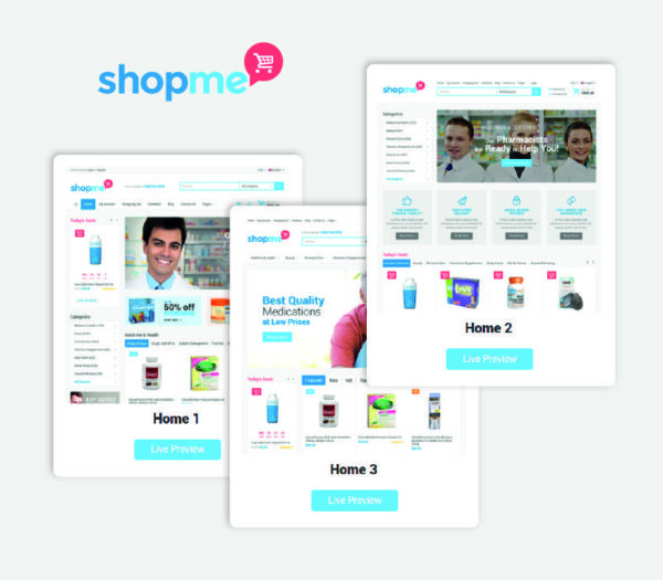 ShopMe Theme GPL v1.6.0 – Multi Vendor Woocommerce WordPress Websites