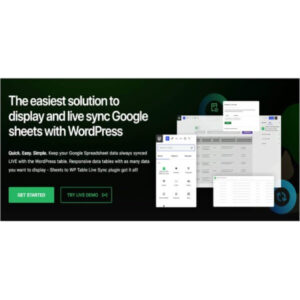 Spreadsheet Integration – Google sheet Integration, Sync & Display. professional GPL