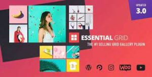 Essential Grid Gallery GPL v3.1.1 – WordPress Plugin