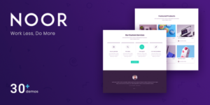 Noor Theme GPL v6.1.0 – Minimal Multi-Purpose WP Theme, AMP & RTL