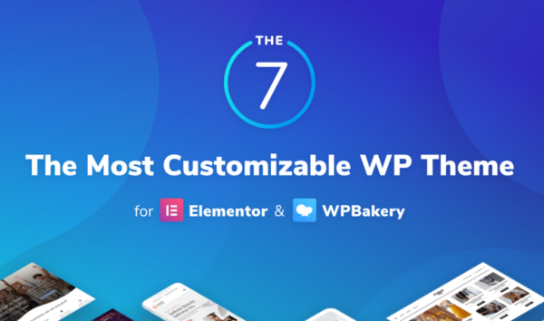 THE7 MULTIPURPOSE WEBSITE BUILDING 11.9.3