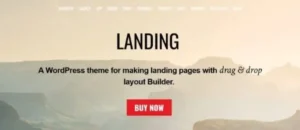 Themify Landing WordPress Theme GPL + Activation