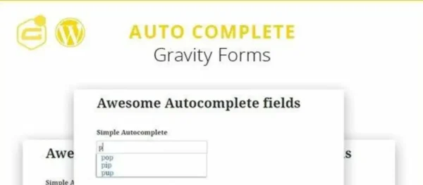 Gravity Forms Autocomplete GPL v1.8.8 (+address field) add-on for Gravity Forms