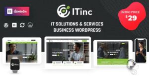 ITInc Technology Services WordPress Theme GPL