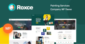 Roxce - Painting Services WordPress Theme GPL