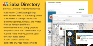 Sabai Directory - Business directory plugin for WordPress