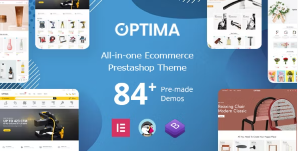 Optima Elementor - Multipurpose Prestashop Theme GPL