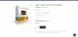 WP-Lister Pro For Amazon GPL v2.6.10 – List Products On Amazon