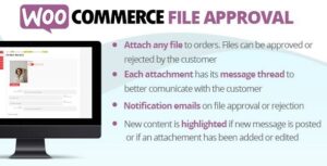 WooCommerce File Approval GPL