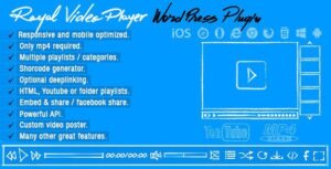 Royal Video Player WordPress Plugin