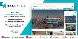 Real Estate 7 – Real Estate WordPress Theme GPL v3.4.4