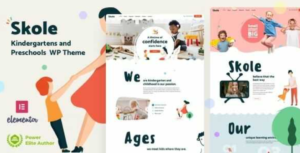 Skole Kindergarten WordPress Theme GPL