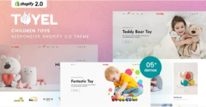 Toyel - Children Toys Responsive Shopify 2.0 Theme GPL