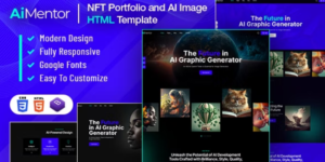 AI Mentor | AI Image Generator HTML Template GPL