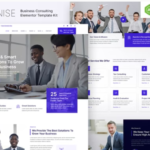 Biznise – Business Consulting Elementor Template Kit GPL