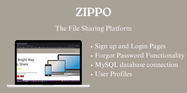 Zippo Fileshare - Filesharing Platform