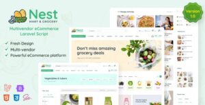 Nest – Multipurpose WooCommerce WordPress Theme GPL