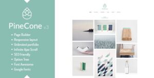 PineCone - Creative Portfolio and Blog for Agency GPL