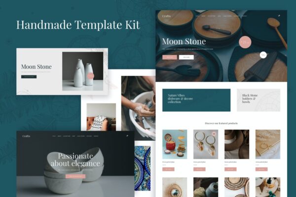Craftis - Handcraft & Artisan Elementor Template Kit GPL