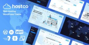 Hostco - Hosting Service WordPress Theme GPL