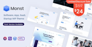 Monst WordPress Theme GPL