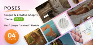 Poses - Cosmetics & Swimwear Shopify Theme OS 2.0 GPL