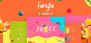 Faryita - Juice & Health Drinks Shopify Theme GPL