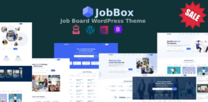 JobBox - Job Board & Career Portal Recruitment Agency WordPress Theme GPL
