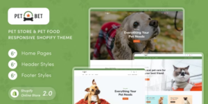 PetBest - Pet Store & Pet Food Responsive Shopify Theme GPL
