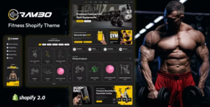 Rambo - Fitness & Gym Products Shopify Theme GPL