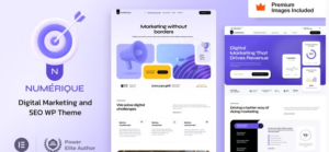 Numérique - SEO Digital Marketing WordPress Theme GPL