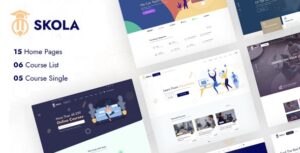 Skola - LMS Online Courses WordPress Theme GPL