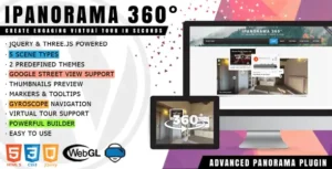 iPanorama 360° – Virtual Tour Builder for WordPress GPL