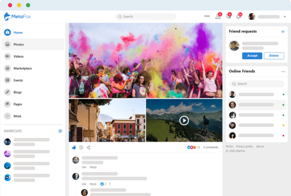phpFox - Online Community Engagement Platform GPL