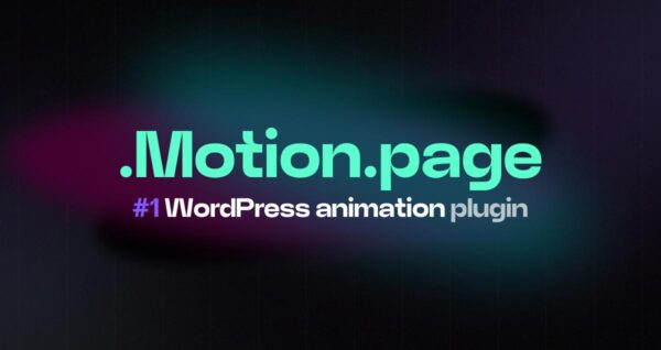 Motion.page - #1 Animation & Interaction WordPress Plugin for Pros GPL