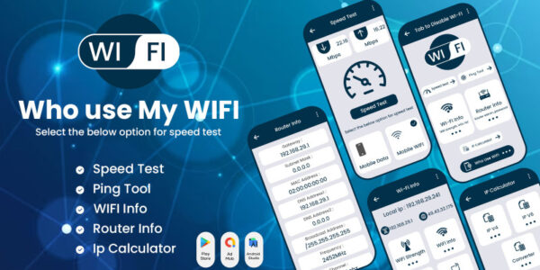 Who Use My WiFi - Android App Source Code GPL