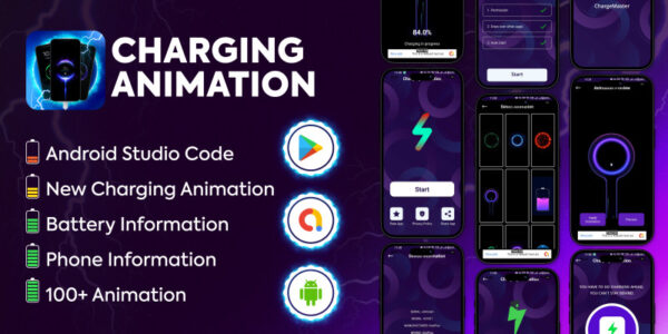 Battery Charging Animation Android App GPL